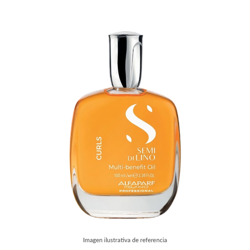 Aceite Multibeneficios para Rizos Semi Di Lino Alfaparf 100 ml