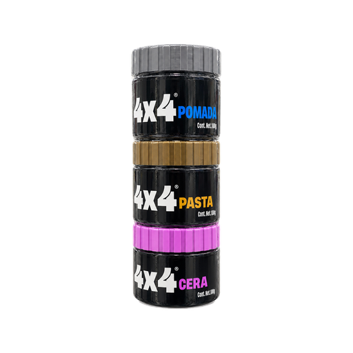 Tripack 4x4 Pomada Pasta Cera 100 g C/u