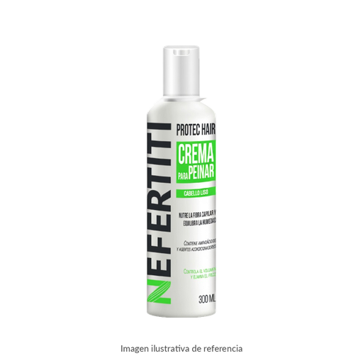Crema para Peinar Nefertiti Cabello Liso 300 ml