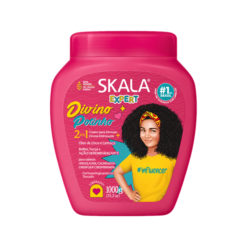 Crema para Peinar Rizos Divino Potinho Skala 1 kg