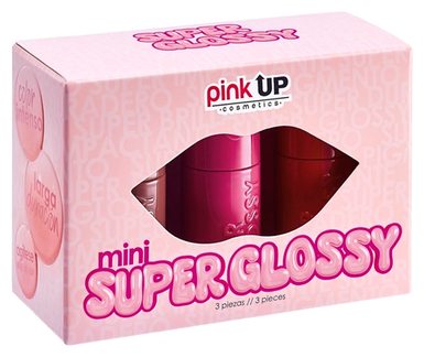 Kit Mini Super Glossy Pink Up GM48 C/3 Pzas