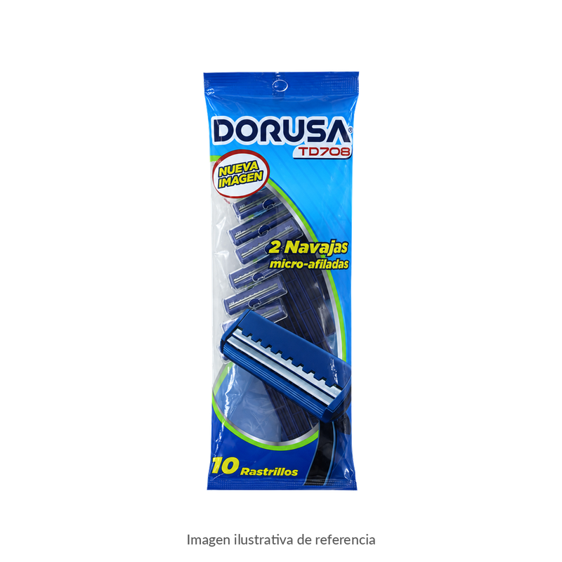 Rastrillo Dorusa Bolsa C/10