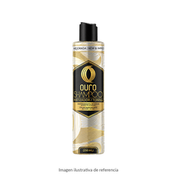 Shampoo Matizador Ouro · Azul