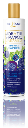 Shampoo Matizador Mora Azul Nekane 300 g