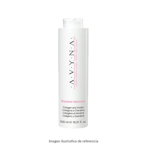 Shampoo de Acido Hialurónico Avyna 500 ml