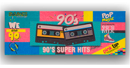Paleta de Coleccion Pink Up Decadas 90S C/14