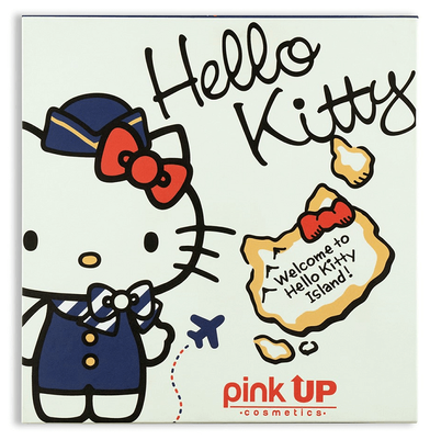 Paleta Sombras Hello Kitty C/15 2 Ilum 4 Rubores #42 PKP42