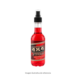 After Shave 4X4 · Rojo Metalico