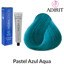 Mecha del tono Pastel Azul Aqua