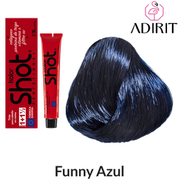 Mecha del tono Funny Azul