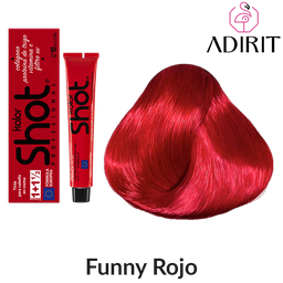 Mecha del tono Funny Rojo