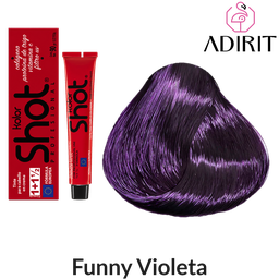 Mecha del tono Funny Violeta