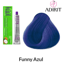 Mecha del tono Funny Azul