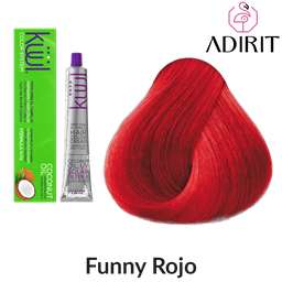 Mecha del tono Funny Rojo