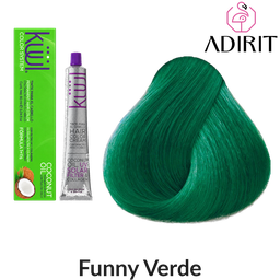 Mecha del tono Funny Verde
