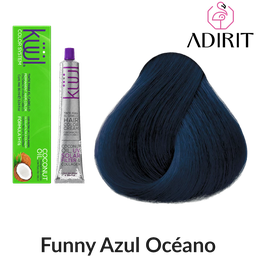 Mecha del tono Funny Azul Océano