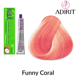 Mecha del tono Funny Coral