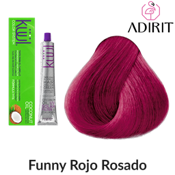 Mecha del tono Funny Rojo Rosado