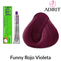 Mecha del tono Funny Rojo Violeta