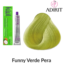 Mecha del tono Funny Verde Pera
