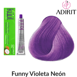 Mecha del tono Funny Violeta Neón