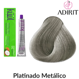 Mecha del tono Platinado Metálico