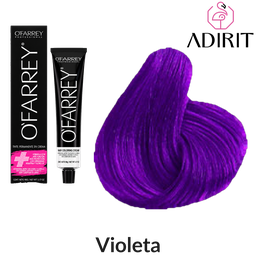 Mecha del tono Violeta