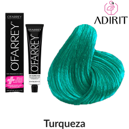 Mecha del tono Turquesa