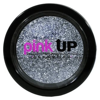 Glitter Compacto Eye Shadow Pink Up (01 Silver)