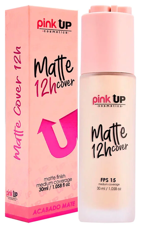 Maquillaje Líquido Matte 12Hrs Pink Up (101)