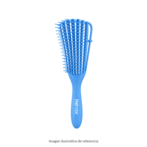 Cepillo Paleta para Rizar Hair Star (Azul)