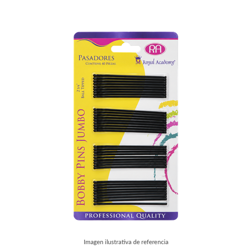 Pasador RA (Negro, Sin Especificar, 2 3/4", 40 pzas)