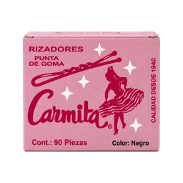 Pasador Universo Carmita 90 Pzas · Negro
