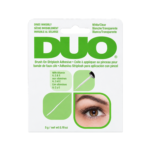 Pegamento Duo Brocha Hiporalergenico (Transparente)