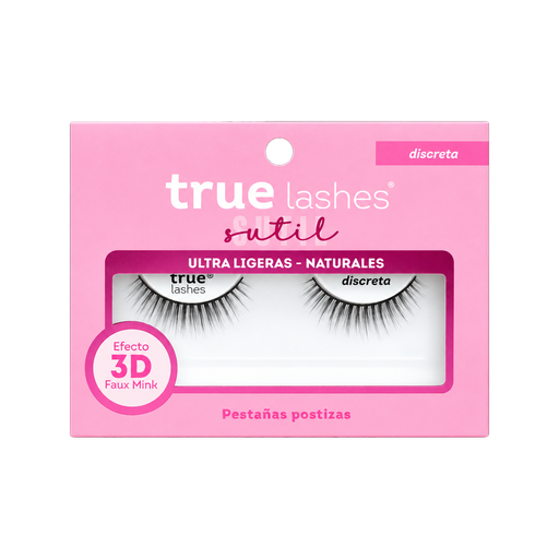 Pestañas 3D Sutil True (TL-S02 Discreta)
