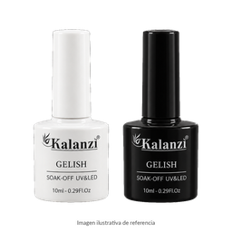 Gelish Liquido Kalanzi · Blanco/Negro