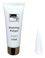 Modeling Polygel Fantasy Nails 60 g · Milk Blanco
