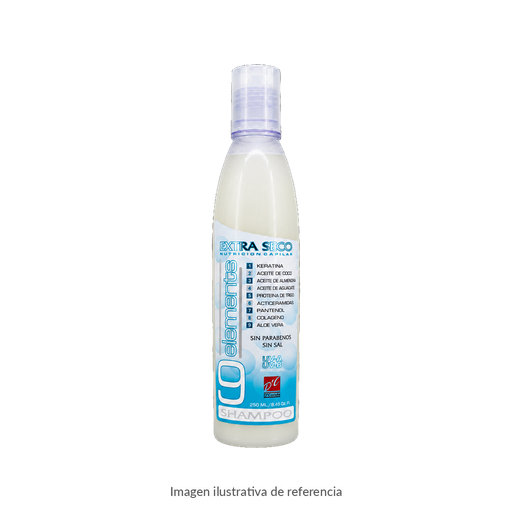 Shampoo 9 Elementos Dconde (250 ml)