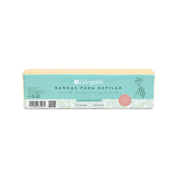 Bandas Depilatorias de Pellon Cargolet · 100 pzas