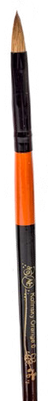 Pincel Kolinsky Orange (#6)