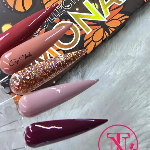 Colección Gel Fantasy Nails Monarca Vol. 01 C/5 Pzas