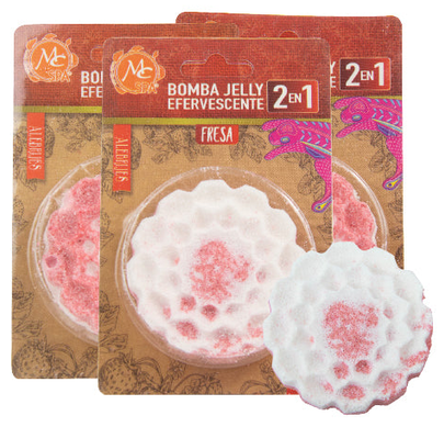 Bomba Jelly 2 en 1 MC Nails (Fresa Silvestre)
