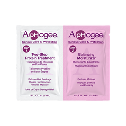 Tratamiento de Proteínas Aphogee en 2 pasos · Sobres con 29 ml/22 ml