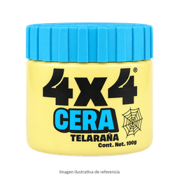 Cera Telaraña 4x4 100 g · Plátano