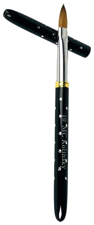 Pincel Kolinsky MC Nails Black